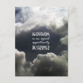 Alcoholisme Briefkaart (Voorkant)