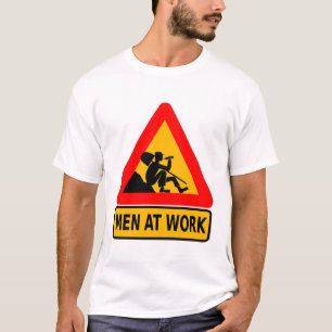 alcoholisme-Mannen op het werk T-shirt