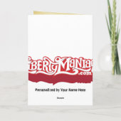 Alcoholisten van de Wereld Verjaardag Kaart (Achterkant)