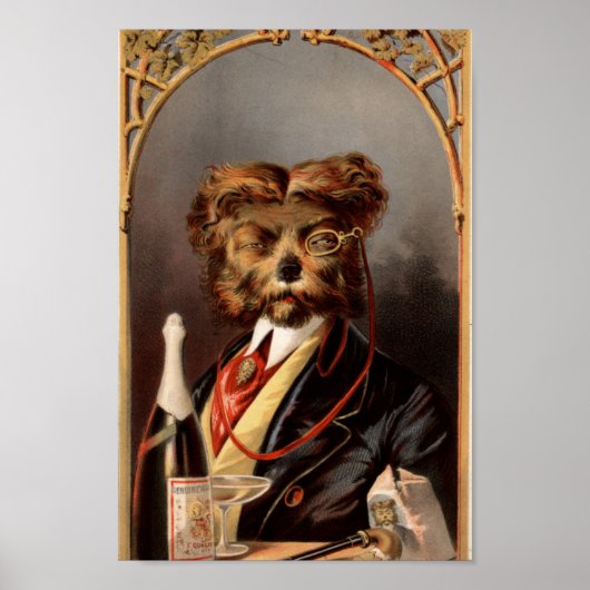  alcoholreclame poster (Voorkant)