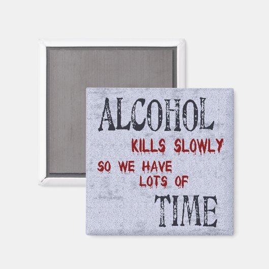 Alcoholtijd Magneet (Voorkant / Achterkant)