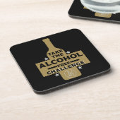 Alcoholvrij en nuchter bier onderzetter (Linkerzijde)