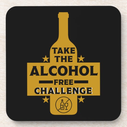 Alcoholvrij en nuchter bier onderzetter (Voorkant)