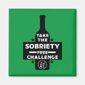 Alcoholvrij en nuchter magneet (Voorkant)