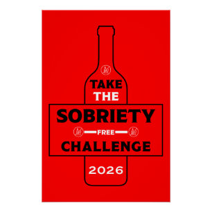 Alcoholvrij en Nuchter Perfect Poster
