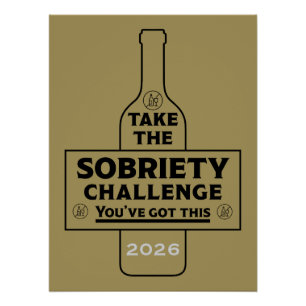 Alcoholvrij en Nuchter Perfect Poster
