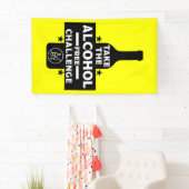 Alcoholvrij en nuchter spandoek (Insitu)