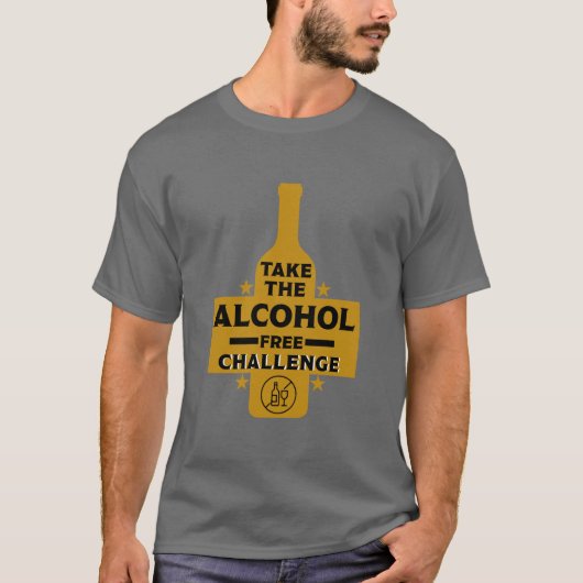 Alcoholvrij en nuchter t-shirt (Voorkant)