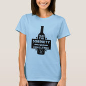 Alcoholvrij en nuchter t-shirt (Voorkant)