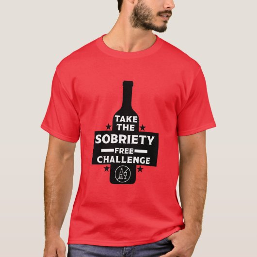 Alcoholvrij en nuchter t-shirt (Voorkant)