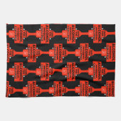 Alcoholvrij en nuchter theedoek (Horizontaal)