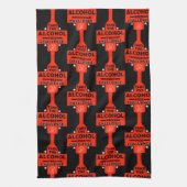 Alcoholvrij en nuchter theedoek (Verticaal)