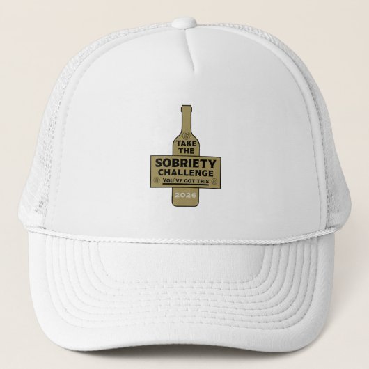 Alcoholvrij en Nuchter Trucker Pet (Voorkant)