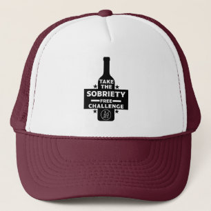 Alcoholvrij en nuchter trucker pet