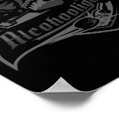 Alcohooligans Blackout Edition All Star IJshockey Poster (Hoek)
