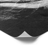 Alcove Sandstone Black en White Photo Poster (Hoek)