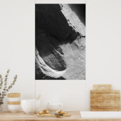 Alcove Sandstone Black en White Photo Poster (Keuken)