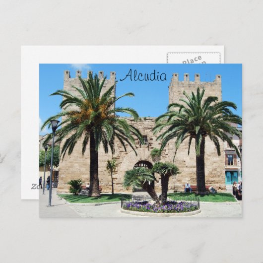 Alcudia, Briefkaart Mallorca (Voorkant / Achterkant)