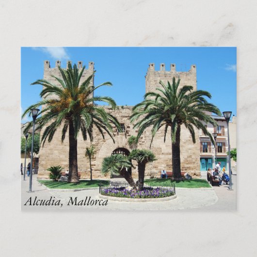 Alcudia, Mallorca Briefkaart (Voorkant)