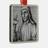 Alcuin of York Metalen Ornament (Rechts)