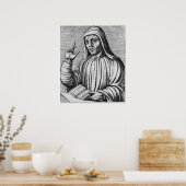 Alcuin of York Poster (Keuken)