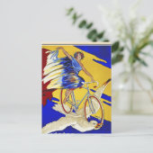 Alcyon Cycles - Fietskunst Briefkaart (Staand voorkant)