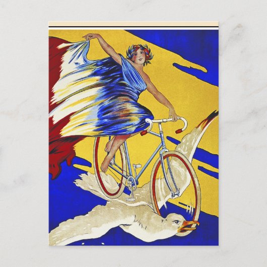 Alcyon Cycles - Fietskunst Briefkaart (Voorkant)