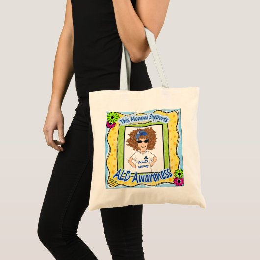 ALD AWARENESS MOMMA TOTE BAG (Voorkant (product))