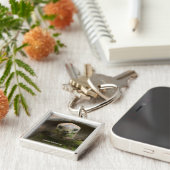 Aldabra Tortoise Feeding Sleutelhanger (Zijkant)