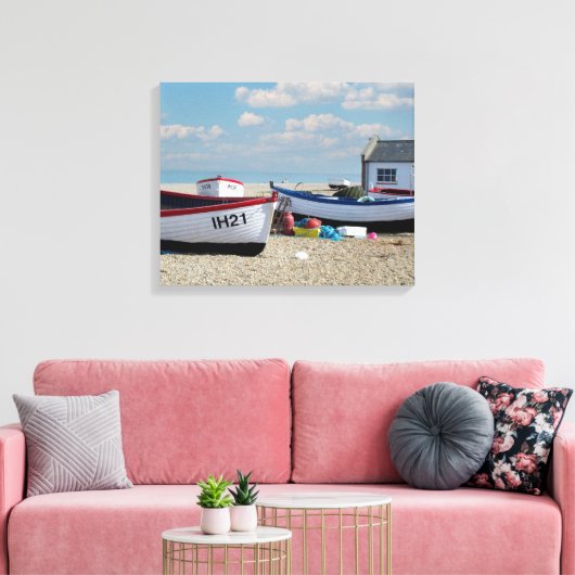 Aldeburgh Beach Canvas Afdruk (Insitu (Woonkamer))