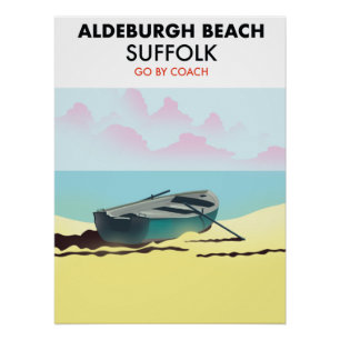 Aldeburgh Beach Suffolk Perfect Poster