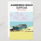 Aldeburgh Beach Suffolk Poster (Voorkant / Achterkant)