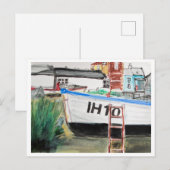 Aldeburgh, Suffolk Landschap – Kustkunst Briefkaart (Voorkant / Achterkant)