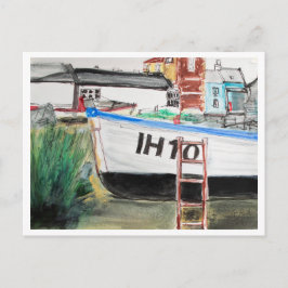 Aldeburgh, Suffolk Landschap – Kustkunst Briefkaart