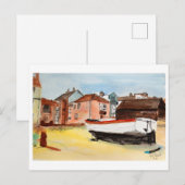 Aldeburgh, Suffolk Landschap – Kustkunst Briefkaart (Voorkant / Achterkant)