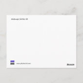 Aldeburgh, Suffolk, Verenigd Koninkrijk Briefkaart (Achterkant)