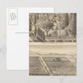 Alden residentie, Harmon Tract Briefkaart (Voorkant / Achterkant)