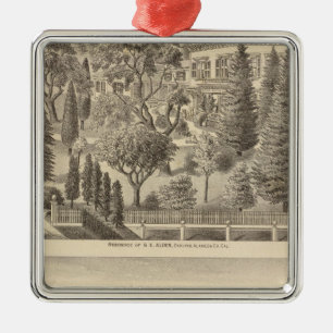 Alden residentie, Harmon Tract Metalen Ornament