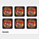Alden's Two Times Hot Sauce Sticker (Vel)
