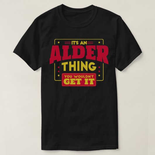 Alder T-shirt (Design voorkant)