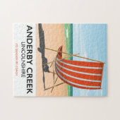 Alderby reisposter aan zee legpuzzel (Horizontaal)