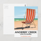 Alderby zeereisposter briefkaart (Voorkant / Achterkant)
