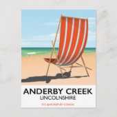 Alderby zeereisposter briefkaart (Voorkant)