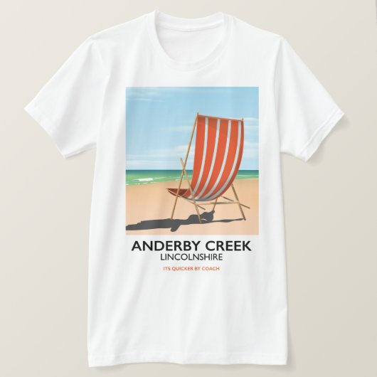 Alderby zeereisposter t-shirt (Design voorkant)
