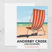 Alderby zeereisposterkaart kaart (Voorkant / Achterkant)