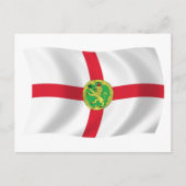 Alderney Flag Briefkaart (Voorkant)
