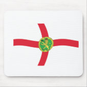 Alderney Flag Mousepad Muismat (Voorkant)