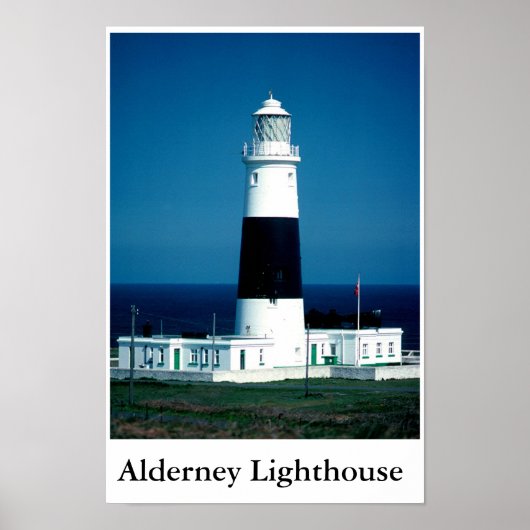 ALDERNEY LIGHTHOUSE POSTER (Voorkant)