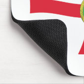 Alderney Vlag Muismat (Hoek)