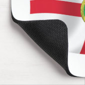 Alderney Vlag Muismat (Hoek)